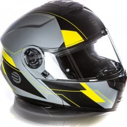 Kit Coppia Tank Grigio Giallo - 2 Caschi Modulari Befast Con Doppia Omologazione P/J -Befastal Negozio 0001205135 tank grigio giallo closed 21 1