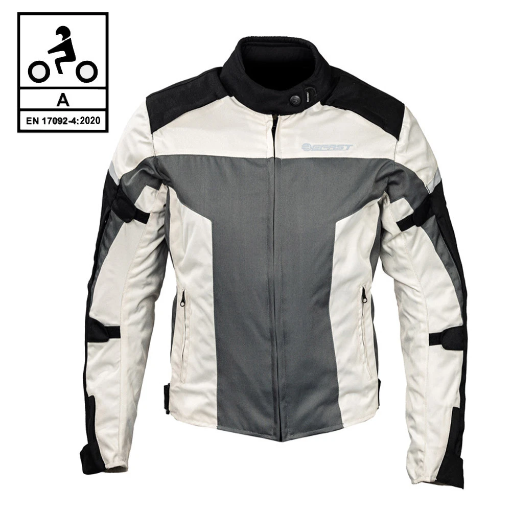 Giacca Moto Befast STREET CE Certificata Nero Grigio 3 Giacca Moto Befast STREET CE Certificata Nero Grigio