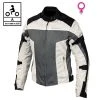 Giacca Moto Donna Befast STREET Lady CE Certificata Nero Grigio -Befastal Negozio 2pittogramma street lady bkg 1