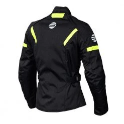 Giacca Moto Donna Befast PRO RIDER Lady CE Certificata Nero Giallo -Befastal Negozio 2pro rider lady bkb 3