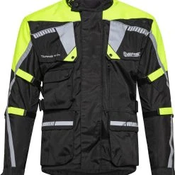 Giacca Moto Donna Touring Befast TOURING TECH Lady CE Certificata 3 Strati Nero Giallo -Befastal Negozio 2touringtech l yellow fronte