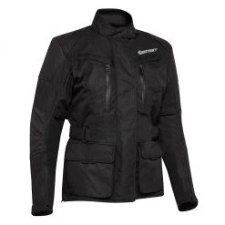 Giacca Moto Donna Befast BABYLON Lady CE Certificata Nero -Befastal Negozio babylon ce black esempio 02