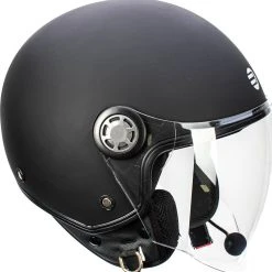 Casco Jet Befast Rapid Connect Nero Opaco Con Interfono Integrato -Befastal Negozio befast 0001211235 00271 modifica