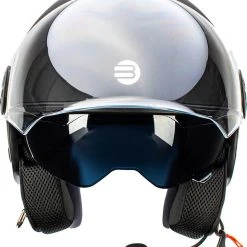 Casco Jet Befast Rapid Connect Nero Opaco Con Interfono Integrato -Befastal Negozio befast 0001211235 00301 modifica