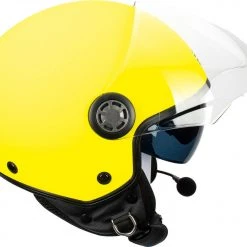 Casco Jet Befast Rapid Connect Giallo Fluo Opaco Con Interfono Integrato -Befastal Negozio befast 0001211259 00421 modifica