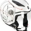 Casco Jet Bambino Befast Flipper Linear Bianco Rosso Nero -Befastal Negozio befast 0001211265 01387 modifica