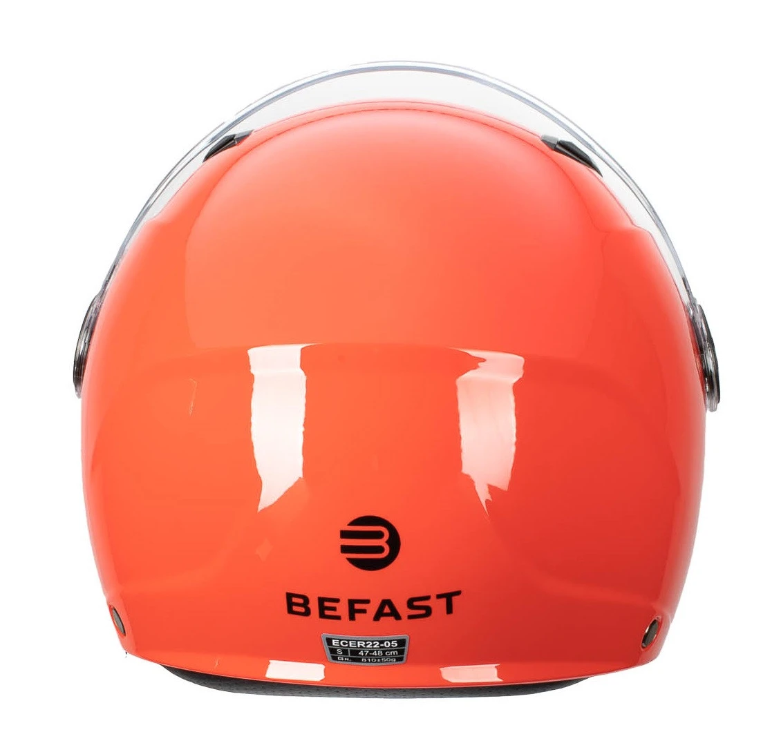 Casco Jet Bambino Befast Flipper Rosso 4 Casco Jet Bambino Befast Flipper Rosso - immagine 2