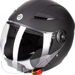 Casco Jet Befast Sting Nero Opaco