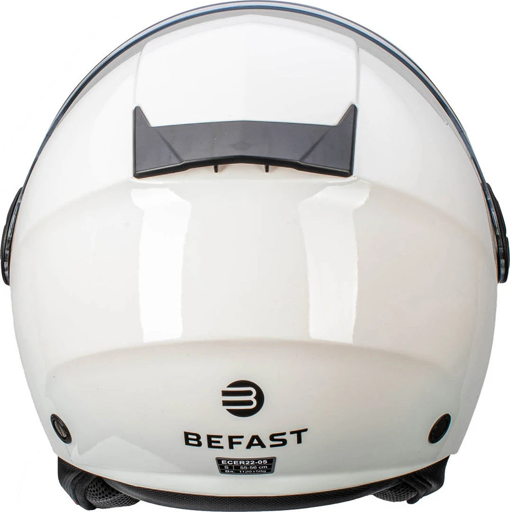 Casco Jet Befast Sting Bianco 6 Casco Jet Befast Sting Bianco - immagine 4