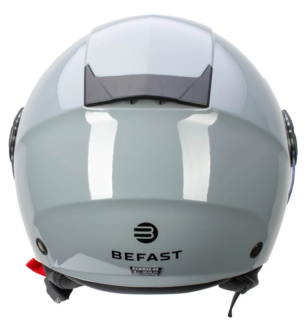 Casco Jet Befast Sting Grigio 5 Casco Jet Befast Sting Grigio - immagine 3