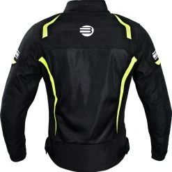 Giacca Moto Donna Befast Airtech Lady CE Certificata Nero Giallo -Befastal Negozio befast 05052021 12