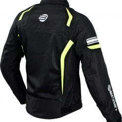 Giacca Moto Donna Befast Airtech Lady CE Certificata Nero Giallo -Befastal Negozio befast 05052021 13
