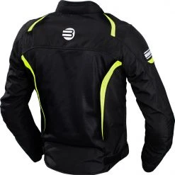 Giacca Moto Befast Airtech CE Certificata Nero Giallo -Befastal Negozio befast 05052021 7