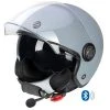 Casco Jet Befast Rapid Connect Grigio Opaco Con Interfono Integrato -Befastal Negozio befast rapid connect ok