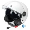 Casco Jet Befast Rapid Connect Bianco Con Interfono Integrato -Befastal Negozio befast rapid connect manc bianco