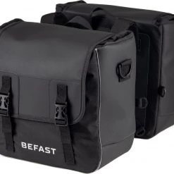Coppia Borse Laterali Befast WP750 Waterproof 14 Litri Nero