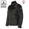 Giacca Moto Donna Touring Befast BOLT Lady CE Certificata 3 Strati Nero -Befastal Negozio bolt lady nero pittogramma 1