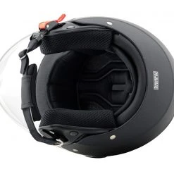 Casco Demi-jet Befast Midi J Nero Opaco -Befastal Negozio casco demi jet befast midi j nero opaco4