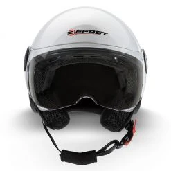 Casco Jet Befast Rapid Bianco -Befastal Negozio casco jack befast bianco fronte
