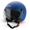 Casco Jet Befast Rapid II Doppia Visiera Blu Opaco -Befastal Negozio casco jack befast blu ad hoc2 2