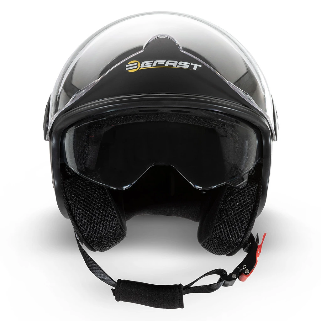 Casco Jet Befast Rapid II Doppia Visiera Nero Opaco 4 Casco Jet Befast Rapid II Doppia Visiera Nero Opaco - immagine 2