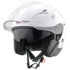 Kit Top J Bianco Lucido - Coppia Caschi Jet Befast Top J -Befastal Negozio casco jet befast top j bianco lucido 1