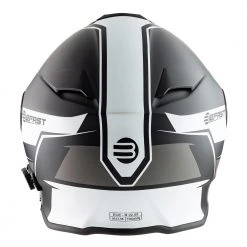 Casco Modulare Befast Connect Con Interfono Integrato Bianco Nero -Befastal Negozio casco modulare befast connection con interfono integrato bianco nero4