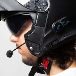 Casco Modulare Befast Connect Con Interfono Integrato Nero Opaco -Befastal Negozio casco modulare befast connection con interfono integrato nero opaco6