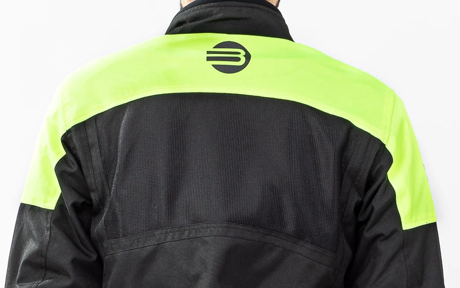 Giacca Moto Estiva Befast FREEZER CE Certificata Nero Giallo 10 Giacca Moto Estiva Befast FREEZER CE Certificata Nero Giallo - immagine 8