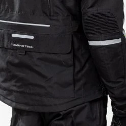 Giacca Moto Touring Befast TOURING TECH CE Certificata 3 Strati Nero -Befastal Negozio dettaglio retro tasca shooting befast touring tech nero giallo 9 2