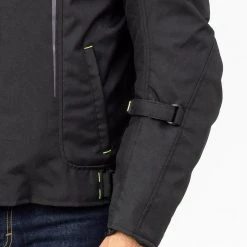 Giacca Moto Touring Befast BLUME CE 3 Strati Nero Giallo -Befastal Negozio dettaglio shooting befast blume nero giallo 1