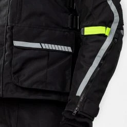 Giacca Moto Donna Touring Befast TOURING TECH Lady CE Certificata 3 Strati Nero Giallo -Befastal Negozio dettaglio tasca shooting befast touring tech nero giallo 10