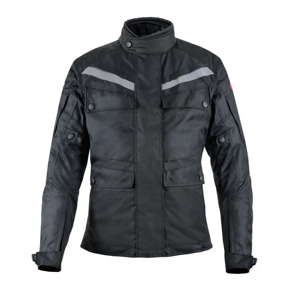 Kit Coppia Rocket CE 3 Strati Nero - Giacca Moto Certificata Befast Uomo + Donna 6 Kit Coppia Rocket CE 3 Strati Nero - Giacca Moto Certificata Befast Uomo + Donna - immagine 4