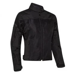 Giacca Moto Donna Estiva Befast DUNA Lady CE Certificata Nero -Befastal Negozio duna lady01 esempio02