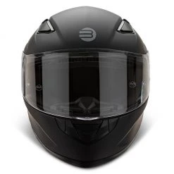 Casco Integrale Befast Flash Nero Opaco -Befastal Negozio flash nero opaco fronte
