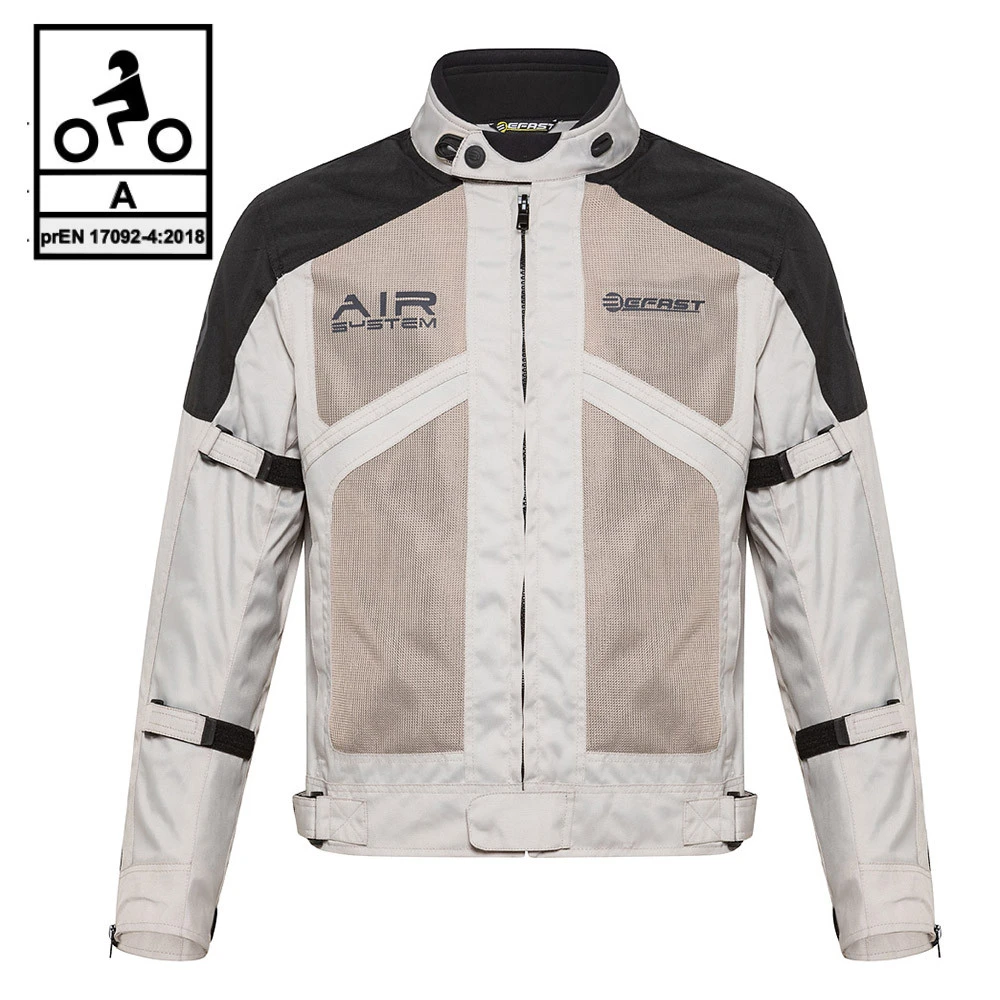 Giacca Moto Estiva Befast FREEZER CE Certificata Nero Grigio 3 Giacca Moto Estiva Befast FREEZER CE Certificata Nero Grigio