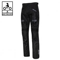 Pantaloni Moto Estivi Befast FREEZER PANT CE Certificati Nero