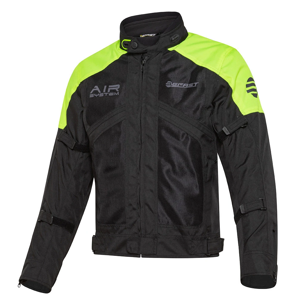 Giacca Moto Estiva Befast FREEZER CE Certificata Nero Giallo 6 Giacca Moto Estiva Befast FREEZER CE Certificata Nero Giallo - immagine 4