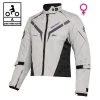 Giacca Moto Donna Befast GAMMA Lady CE Certificata Nero Grigio -Befastal Negozio gamma bkg s logo pittogramma 01 1
