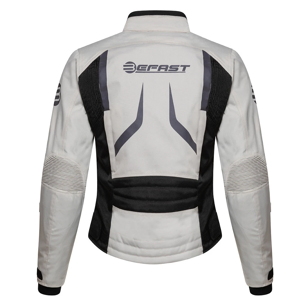 Giacca Moto Donna Befast GAMMA Lady CE Certificata Nero Grigio 6 Giacca Moto Donna Befast GAMMA Lady CE Certificata Nero Grigio - immagine 4