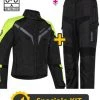 Kit Gamma Lady CE Nero Giallo - Giacca Moto Donna Certificata Befast + Pantaloni Moto Donna Certificati Befast -Befastal Negozio gamma donna giallojpg
