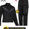 Kit Gamma Lady CE Nero - Giacca Moto Donna Certificata Befast + Pantaloni Moto Donna Certificati Befast 2 Kit Gamma Lady CE Nero - Giacca Moto Donna Certificata Befast + Pantaloni Moto Donna Certificati Befast -Befastal Negozio gamma donna nero