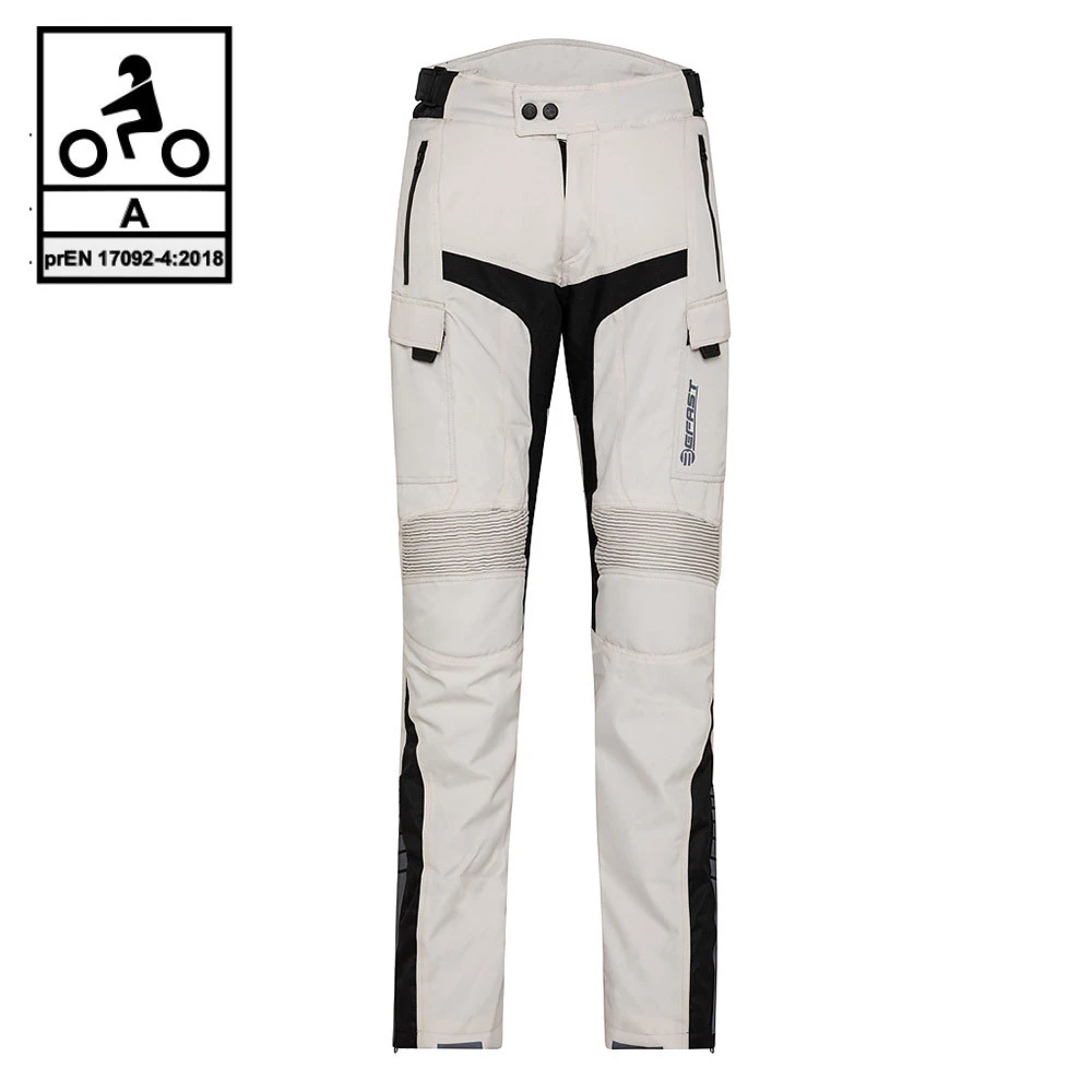 Pantaloni Moto Befast GAMMA PANT CE Certificati Nero Grigio 3 Pantaloni Moto Befast GAMMA PANT CE Certificati Nero Grigio