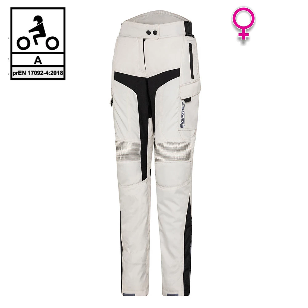 Kit Gamma Lady CE Grigio - Giacca Moto Donna Certificata Befast + Pantaloni Moto Donna Certificati Befast 8 Kit Gamma Lady CE Grigio - Giacca Moto Donna Certificata Befast + Pantaloni Moto Donna Certificati Befast - immagine 6