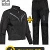 Kit Gamma CE Nero - Giacca Moto Certificata Befast + Pantaloni Moto Certificati Befast -Befastal Negozio gamma uomo nero
