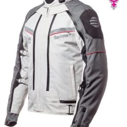 Kit Coppia Transformer CE Grigio- Giacca Moto Certificata Befast Uomo + Donna -Befastal Negozio giacca moto donna befast transformer ce touring 3 strati grigio 1 1