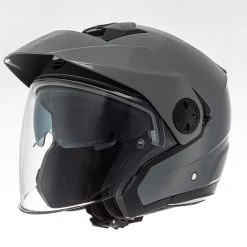 Kit Coppia Volt Grigio Lucido - 2 Caschi Jet Befast Con Omologazione ECE 06 -Befastal Negozio img 5330 modifica 1