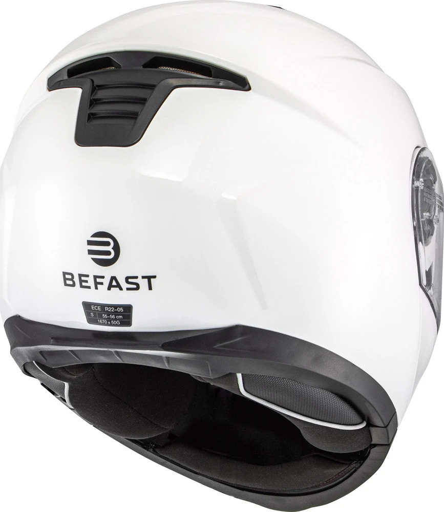 Casco Modulare Befast Tank Con Doppia Omologazione P/J Bianco Lucido 6 Casco Modulare Befast Tank Con Doppia Omologazione P/J Bianco Lucido - immagine 4