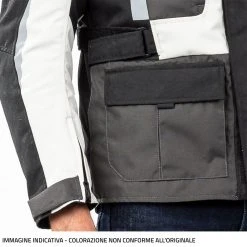 Giacca Moto Befast RIDDICK CE Certificata Nero -Befastal Negozio indicativa dettaglio basso shooting befast riddick nero grigio chiaro 2 1