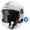 Casco Jet Befast JET Connect Bianco Con Interfono Integrato 1 Casco Jet Befast JET Connect Bianco Con Interfono Integrato -Befastal Negozio jet connect bianco diagonale sx 1